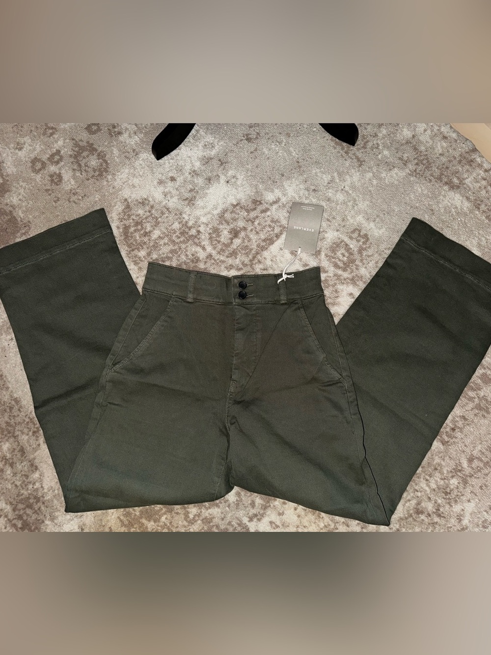 Everlane Organic Wide-Leg Chinos